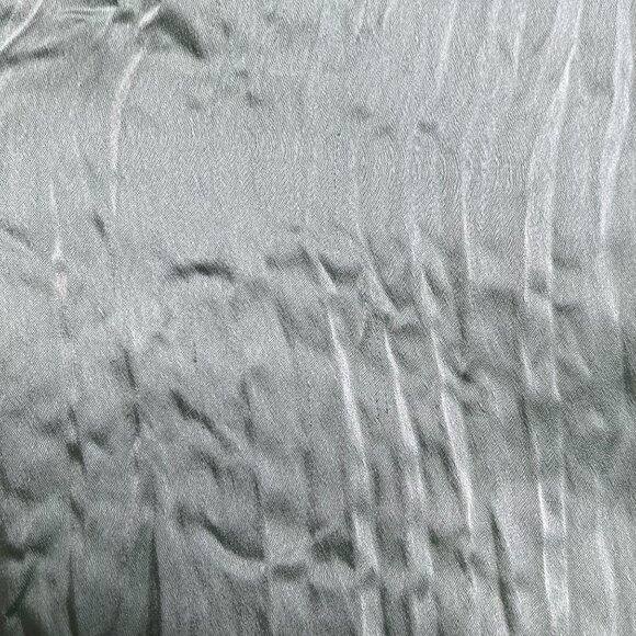 Vince Women's Green Crushed Pleated Satin High Waist Pull On Pants Size Medium - Picture 11 of 12